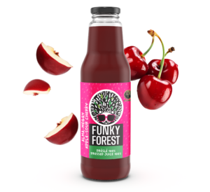 Pressed juice: sour cherry-apple 750 ml