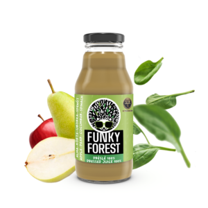 Pressed juice – cucumber-spinach-pears-apple 330 ml