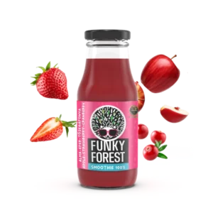 Smoothie:  strawberry-cranberry-apple 250 ml