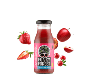 Smoothie:  strawberry-cranberry-apple 200 ml