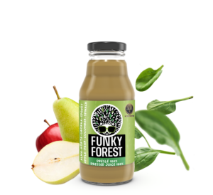 Pressed juice – cucumber-spinach-pear-apple 330 ml