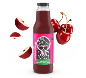 Pressed juice: sour cherry-apple 750 ml