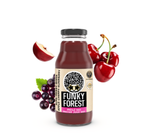 Pressed juice – Elderberry-sour cherry-apple 330ml