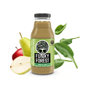 Pressed juice – cucumber-spinach-pear-apple 330 ml