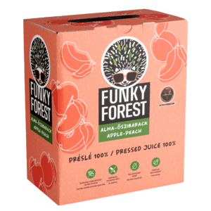 Pressed juice: apple-peach 3 l Bag-in-box, 5 l Bag-in-Box