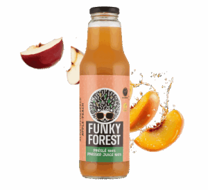 Pressed juice: apple-peach 750 ml